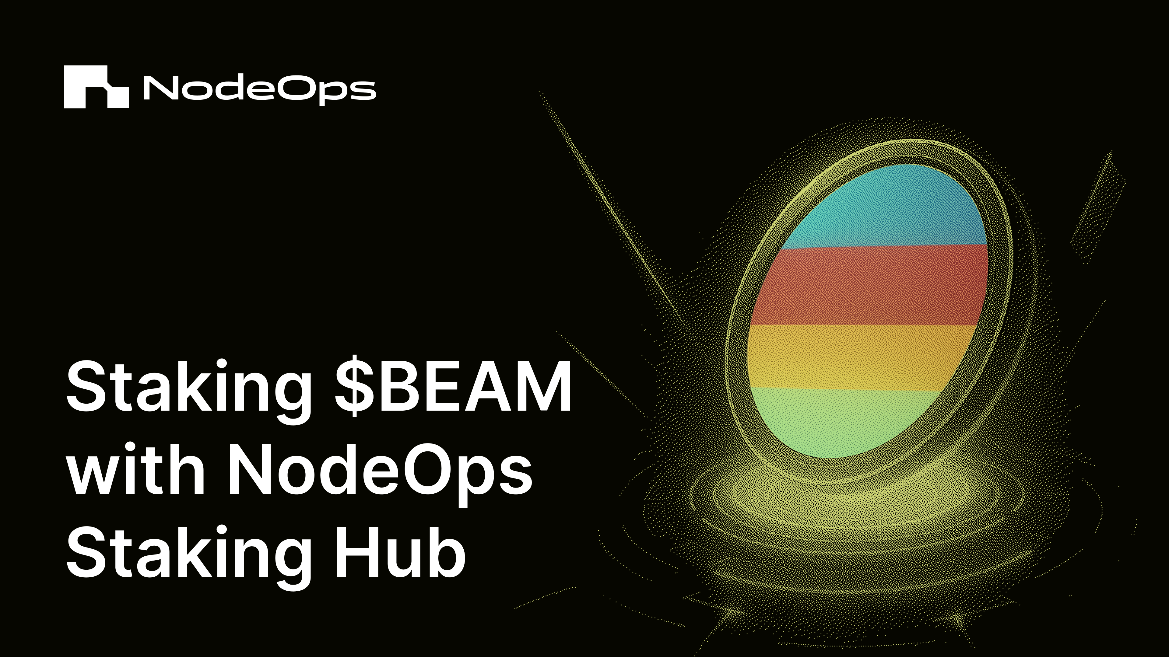 Staking $BEAM with NodeOps Staking Hub