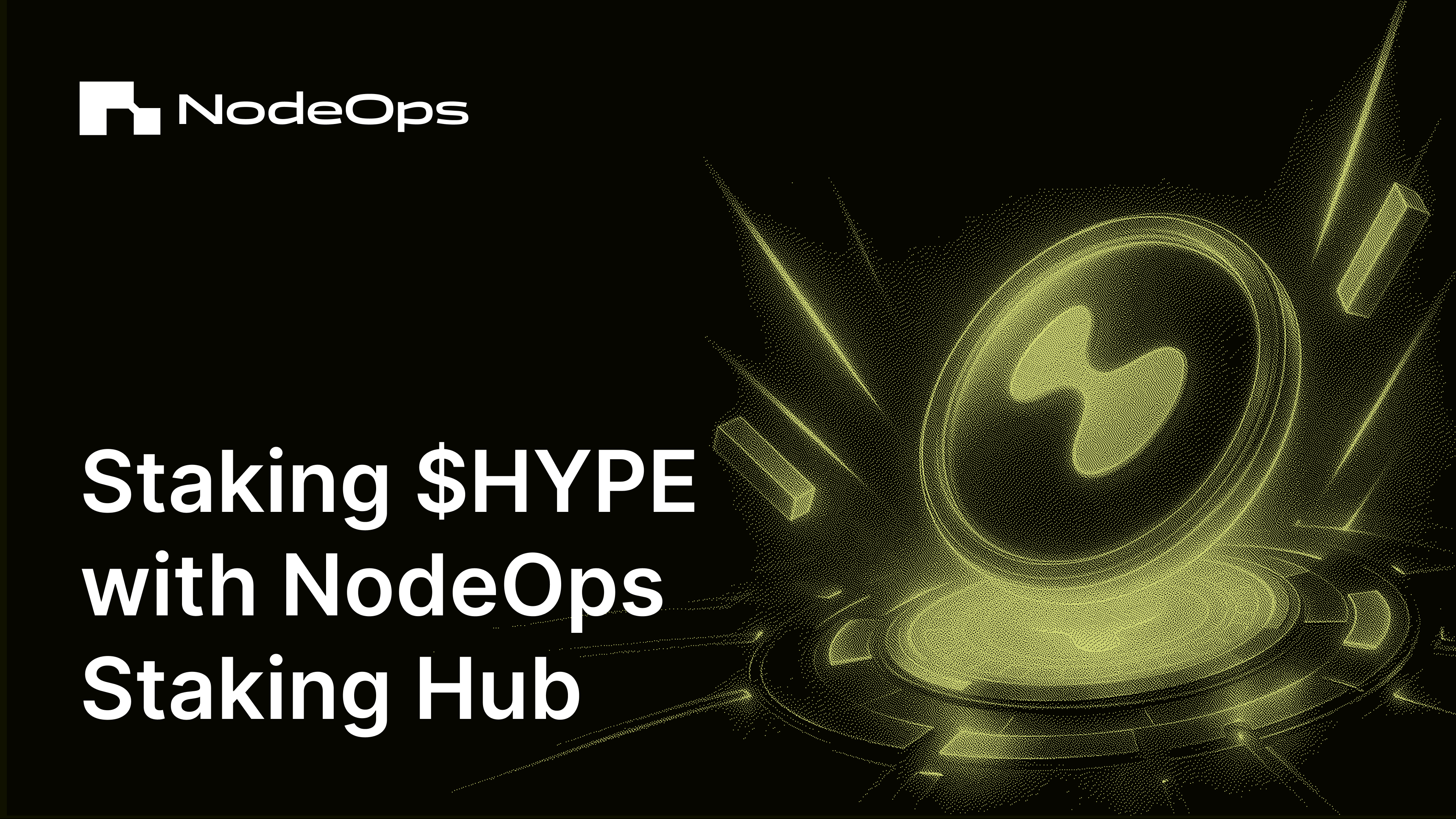 Staking $HYPE with NodeOps Staking Hub