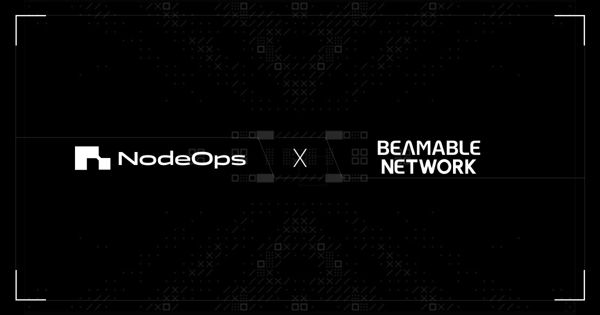 NodeOps Teams With Beamable: Powering a new era of scalable AI and gaming infrastructure