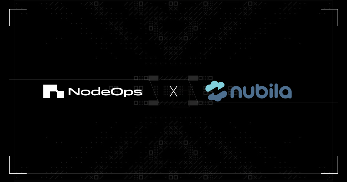 NodeOps Will Power the Validation Layer for Real-World AI with Nubila
